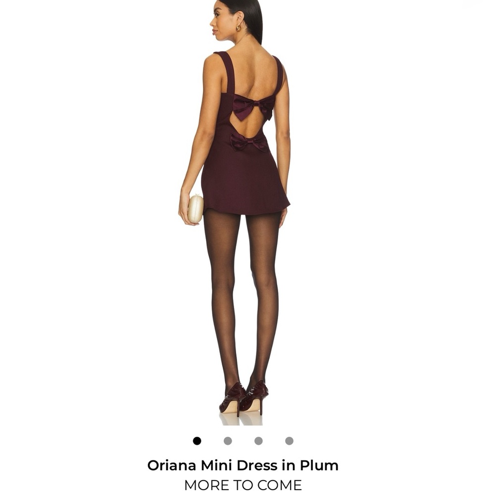 Revolve- Oriana Mini Dress in Plum